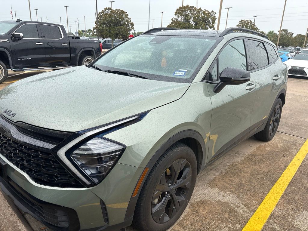Jungle Green 2025 Kia Sportage SUV / Crossover All-Wheel Drive 8-Speed Automatic