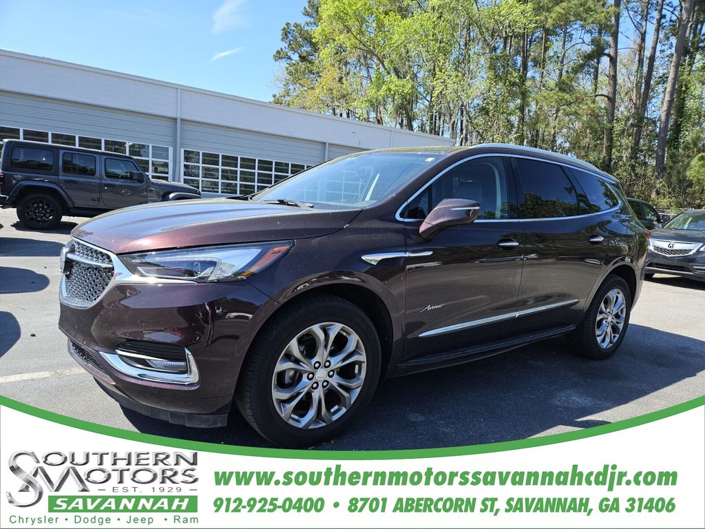 Rich Garnet Metallic 2020 Buick Enclave Avenir AWD SUV / Crossover Four-Wheel Drive 9-Speed Automatic