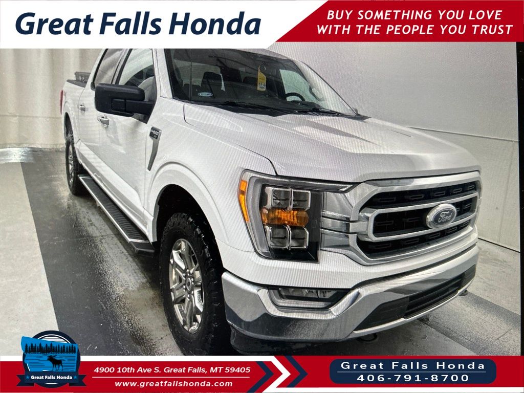 Oxford White 2023 Ford F-150 Pickup Truck Four-Wheel Drive Automatic
