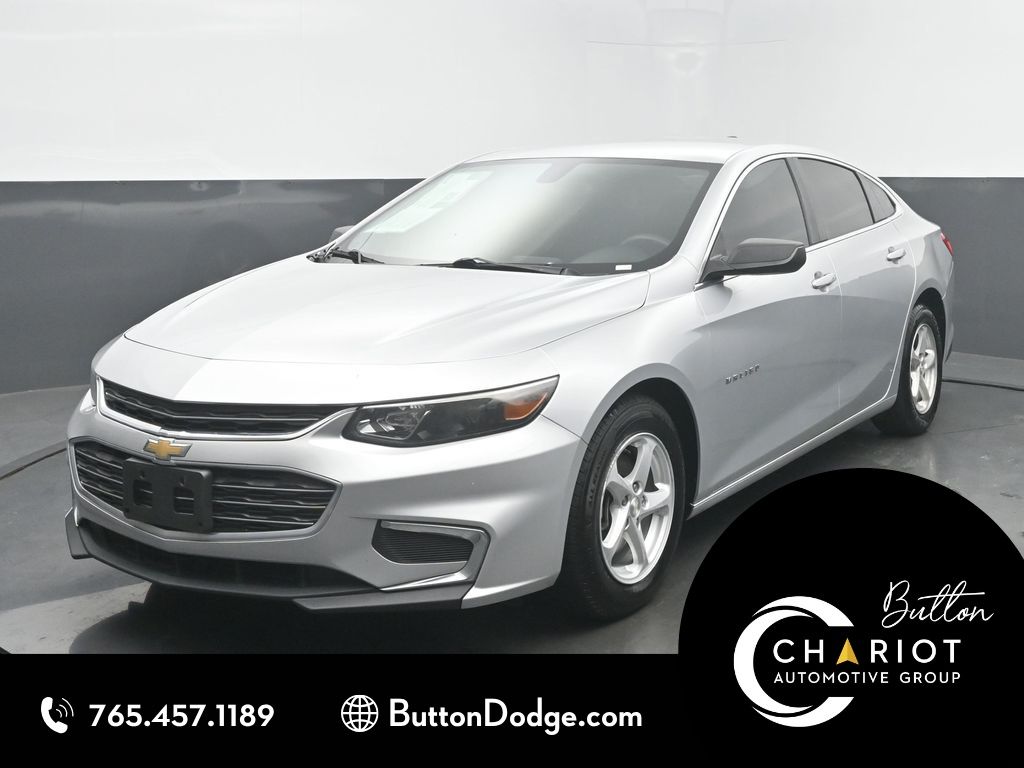 Silver Ice Metallic 2018 Chevrolet Malibu Sedan Front-Wheel Drive 6-Speed Automatic