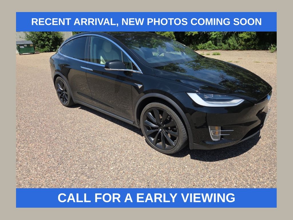 Black 2020 Tesla Model X SUV / Crossover All-Wheel Drive 1-Speed Automatic
