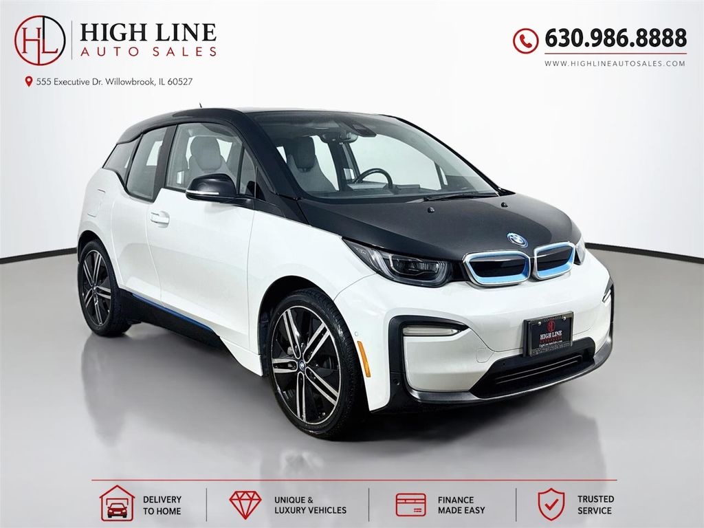 Capparis White w/BMW i Frozen Blue Accent 2020 BMW i3 Wagon Rear-Wheel Drive Automatic