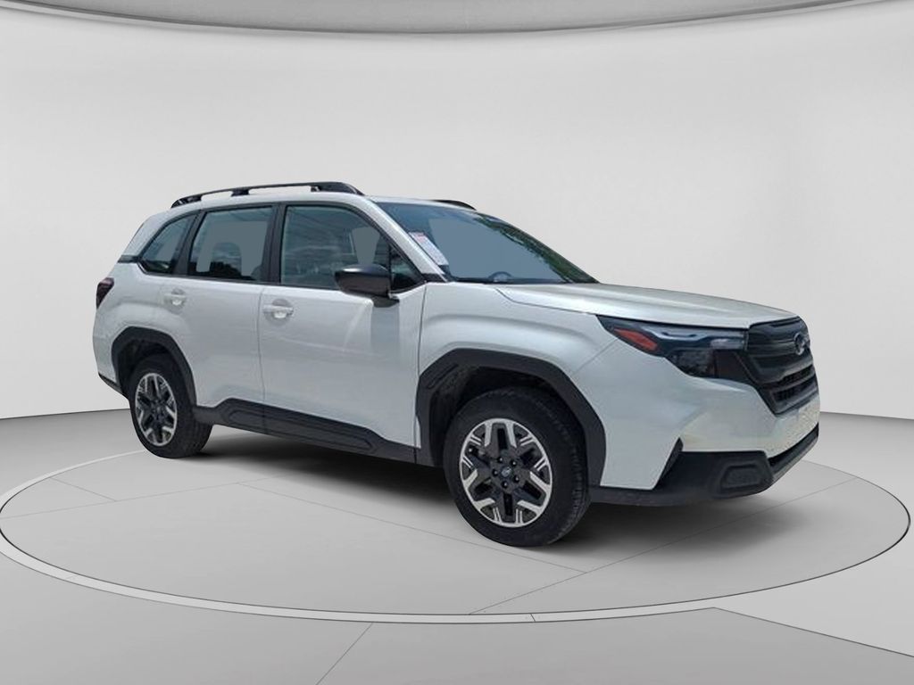 Crystal White Pearl 2026 Subaru Forester SUV / Crossover All-Wheel Drive Continuously Variable Transmission
