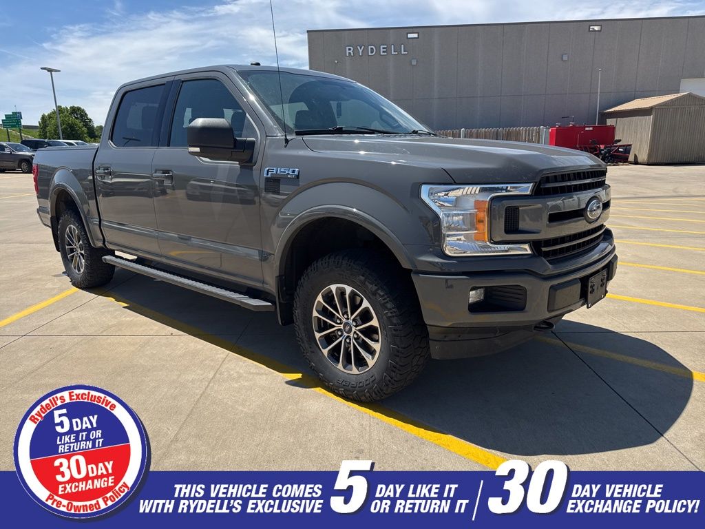 Gray (Lead Foot) 2018 Ford F-150 Pickup Truck Four-Wheel Drive Automatic