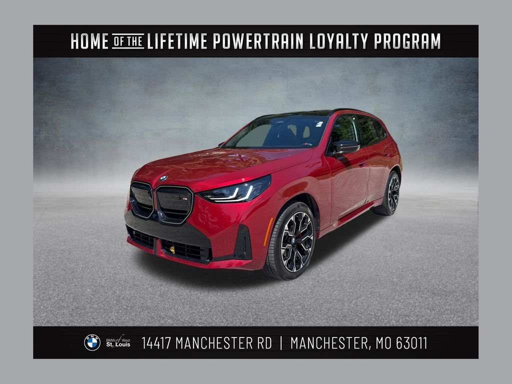 Red Metallic 2026 BMW X3 SUV / Crossover All-Wheel Drive 8-Speed Automatic