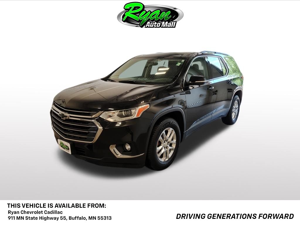 Mosaic Black Metallic 2019 Chevrolet Traverse SUV / Crossover Four-Wheel Drive 9-Speed Automatic