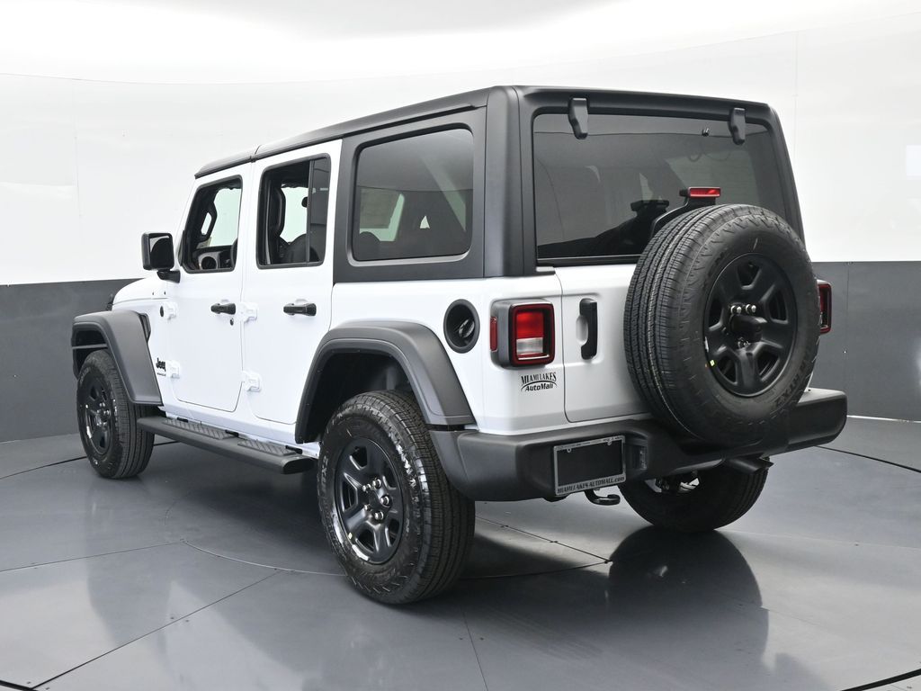 New 2026 Bright White Clearcoat Jeep Sport image 3