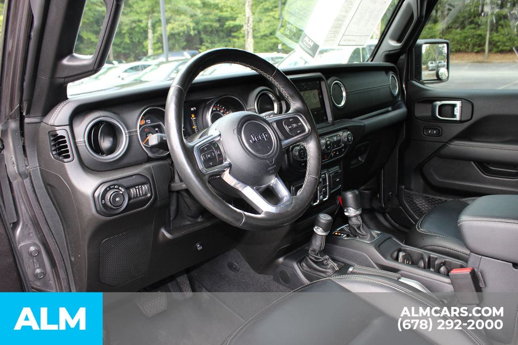 Used 2021 Gray Jeep Unlimited Sahara image 10