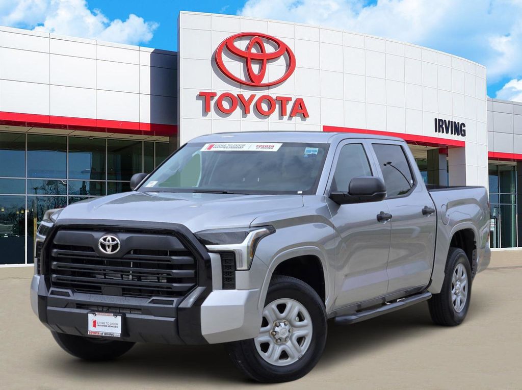 Celestial Silver Metallic 2023 Toyota Tundra Pickup Truck Four-Wheel Drive Automatic
