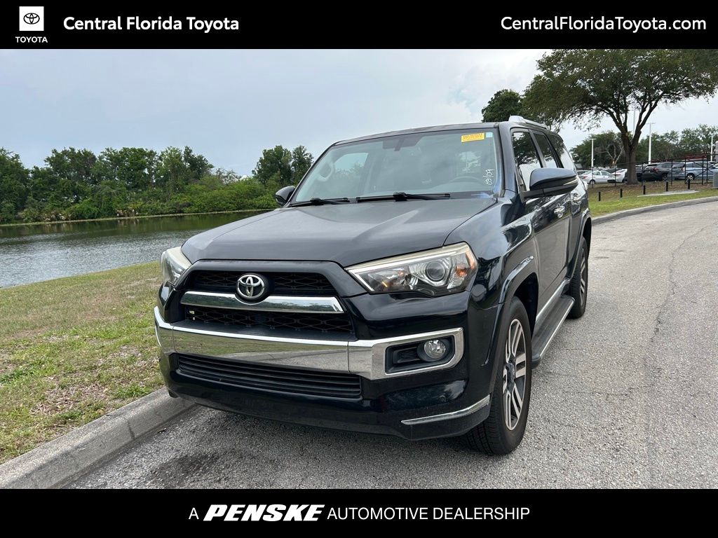 Midnight Black Metallic 2016 Toyota 4Runner SUV / Crossover All-Wheel Drive 5-Speed Automatic Overdrive