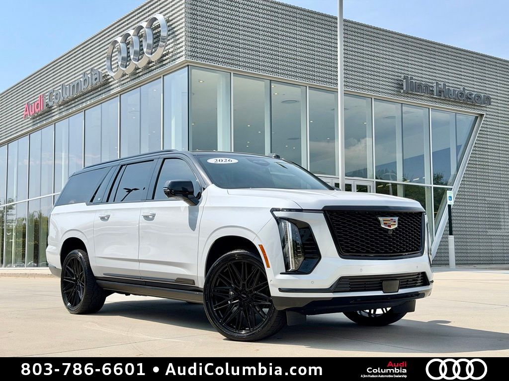 Vibrant White Tricoat 2026 Cadillac Escalade ESV SUV / Crossover Four-Wheel Drive