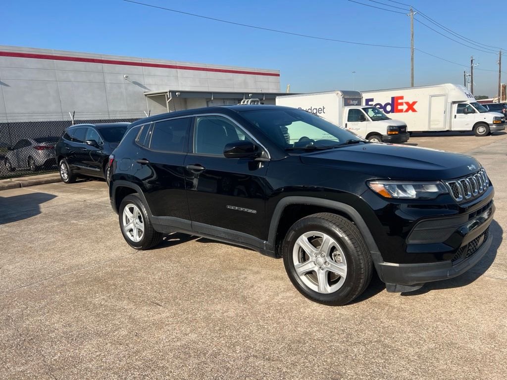 2023 Jeep Compass Sport Black at River Oaks CDJR