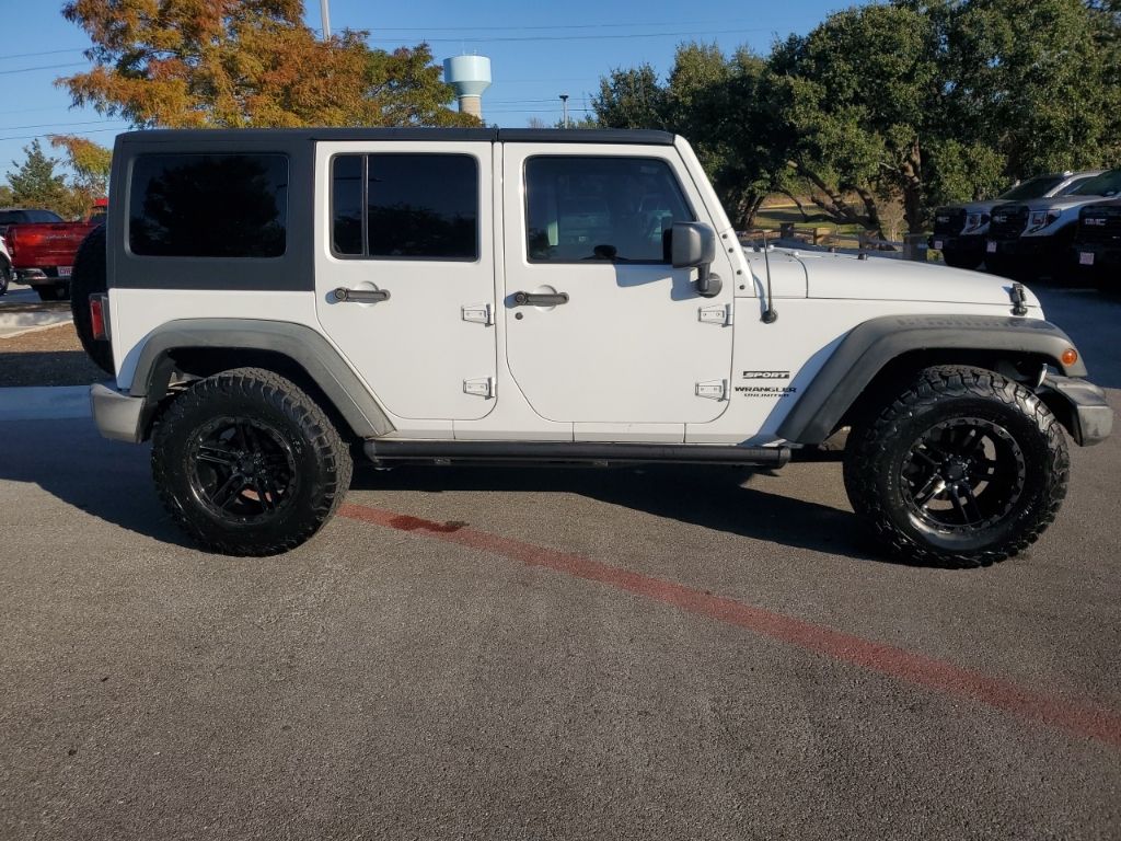 Used Car 2016 Jeep Wrangler  Unlimited Sport For Sale Under $20,000 In Austin, Texas