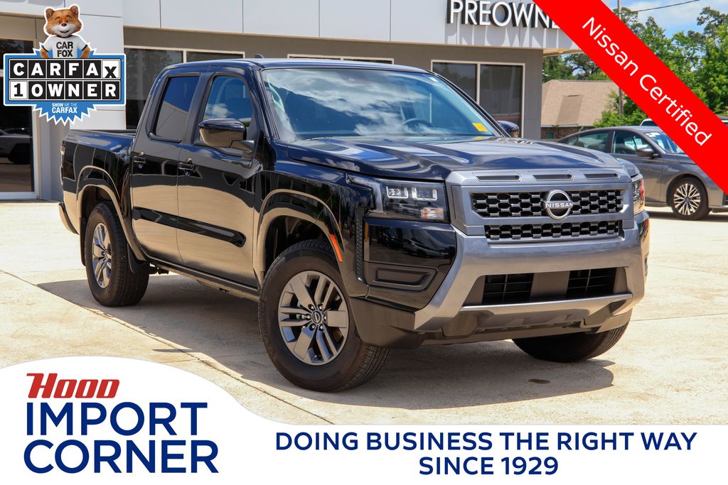 Super Black 2026 Nissan Frontier Pickup Truck 4X2 9-Speed Automatic Overdrive