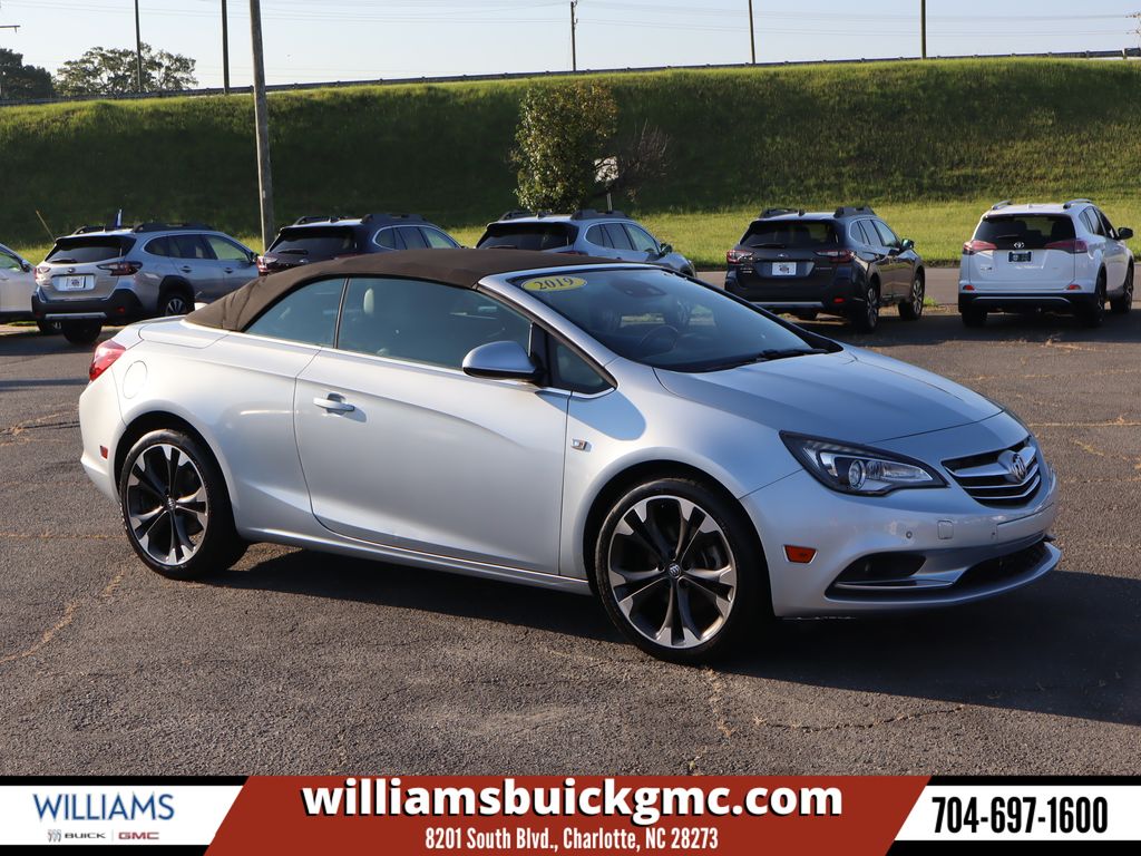 Flip Chip Silver Metallic 2019 Buick Cascada Convertible Front-Wheel Drive 6-Speed Automatic Overdrive