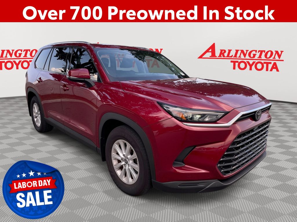 Red (Ruby Flare Pearl) 2026 Toyota Grand Highlander Hybrid SUV / Crossover All-Wheel Drive Continuously Variable Transmission
