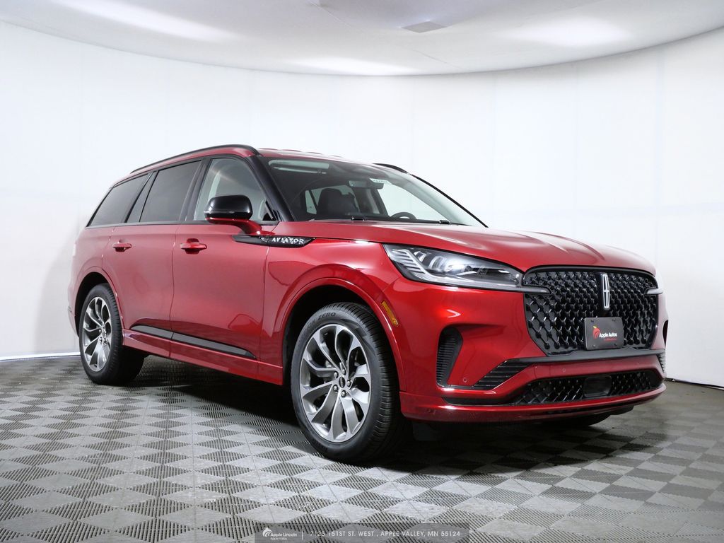 Red 2026 Lincoln Aviator SUV / Crossover All-Wheel Drive Automatic