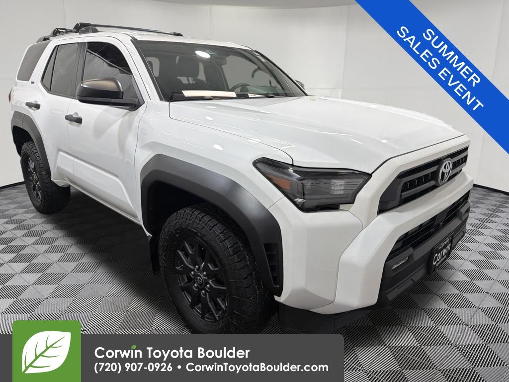 Ice 2025 Toyota 4Runner SUV / Crossover Four-Wheel Drive 8-Speed Automatic