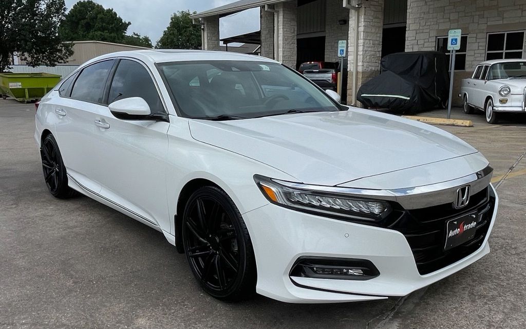 2018 Honda Accord Touring White at Cook Ford