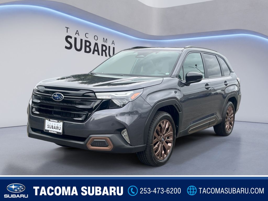 Magnetite Gray Metallic 2026 Subaru Forester SUV / Crossover All-Wheel Drive Continuously Variable Transmission