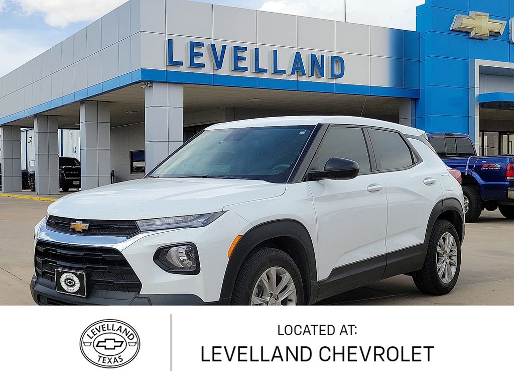 Summit White 2023 Chevrolet Trailblazer SUV / Crossover Front-Wheel Drive Continuously Variable Transmission