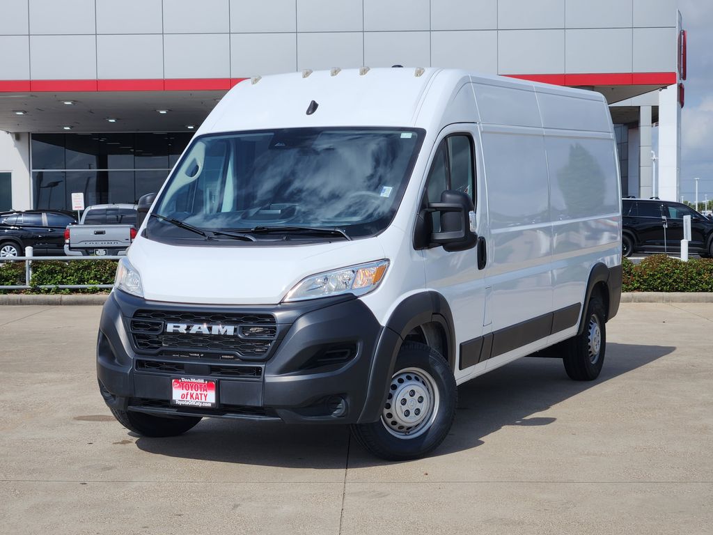Bright White Clearcoat 2025 RAM ProMaster Van 9-Speed Automatic