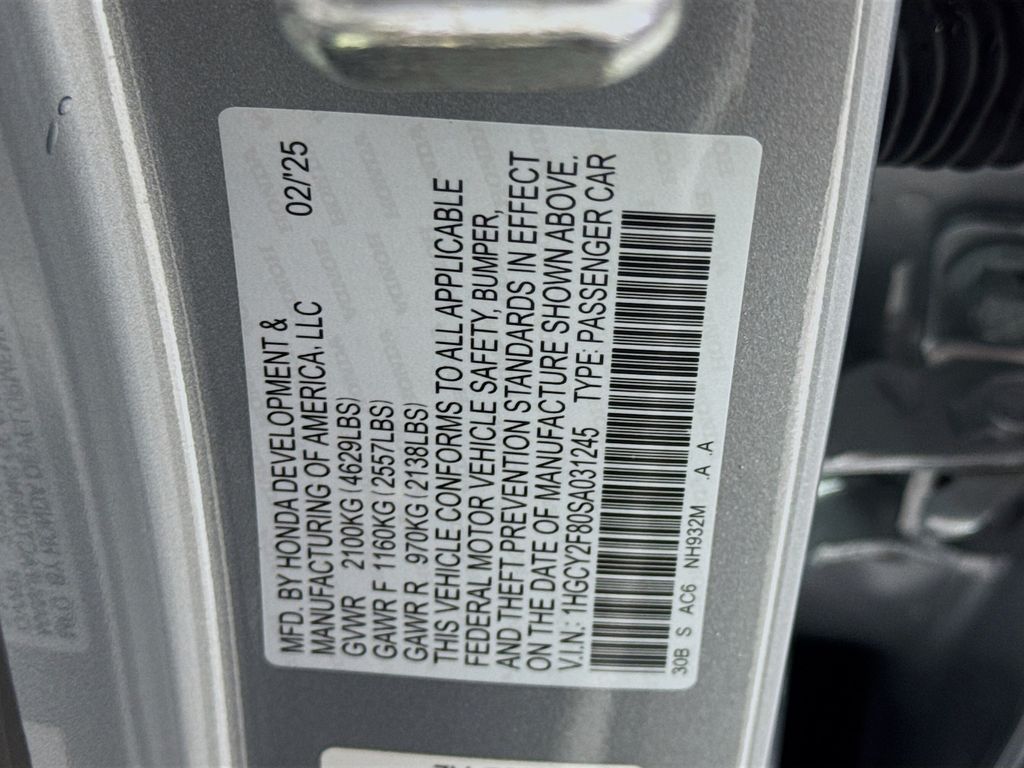 Used Car 2025 Honda Accord Hybrid  Touring For Sale Under $40,000 In Austin, Texas