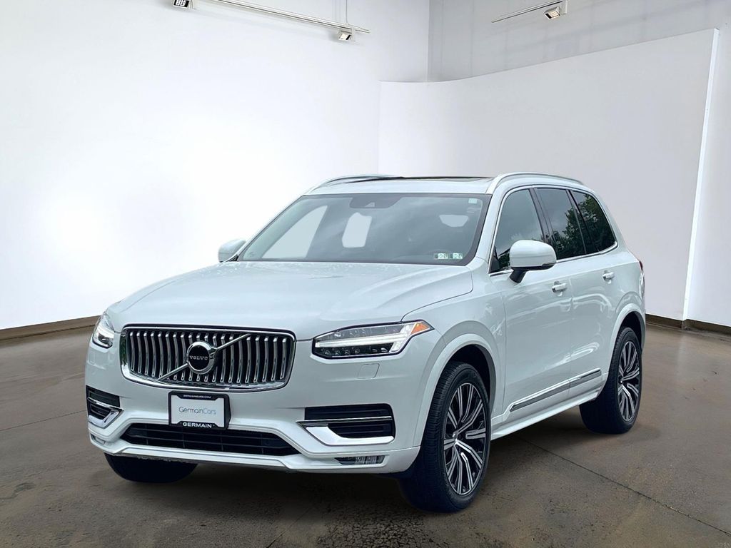 Crystal White 2021 Volvo XC90 SUV / Crossover All-Wheel Drive Automatic