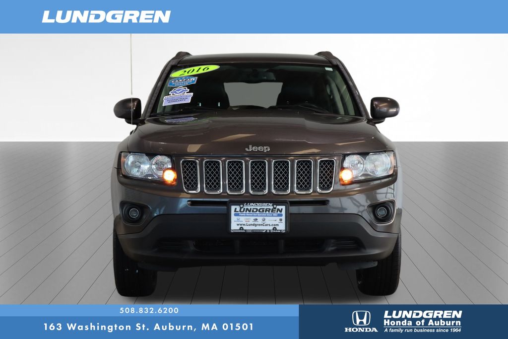 Used 2016 Jeep Compass Latitude with VIN 1C4NJDEB3GD586930 for sale in Auburn, MA