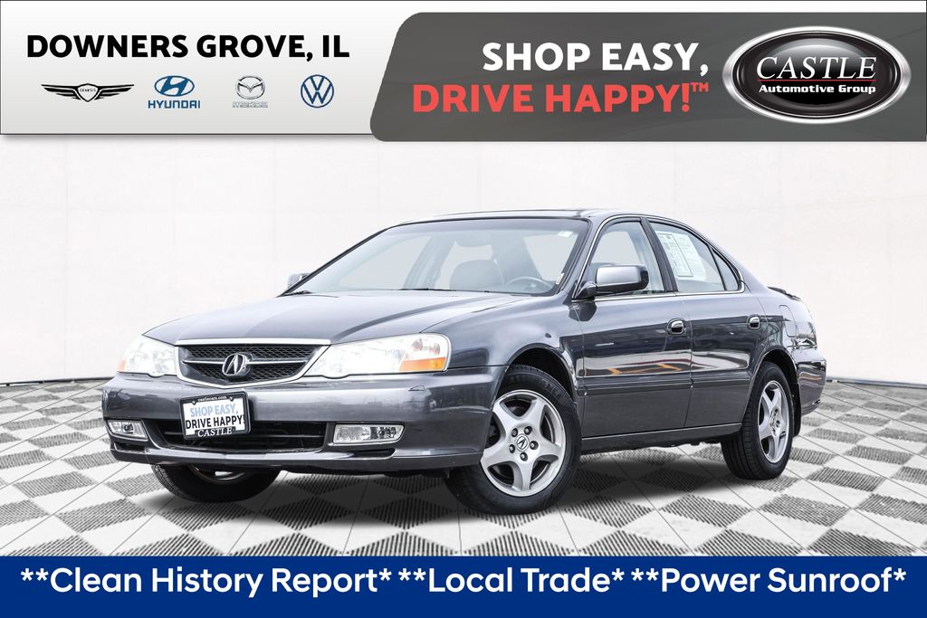 Satin Silver Metallic 2003 Acura TL 3.2 FWD Sedan Front-Wheel Drive 5-Speed Automatic Overdrive