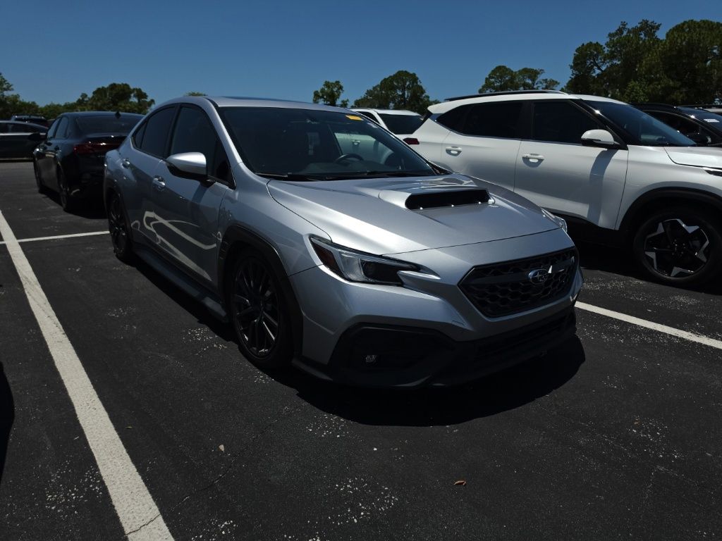 Ice Silver Metallic 2022 Subaru WRX Limited AWD Sedan All-Wheel Drive 6-Speed Manual