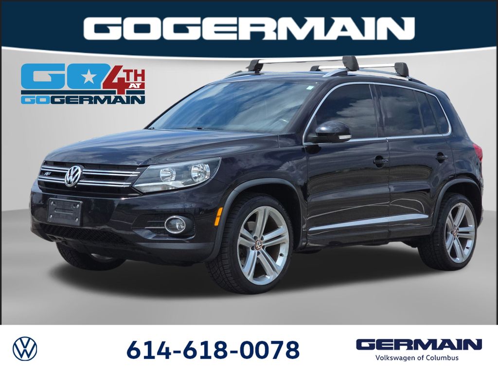 Deep Black 2016 Volkswagen Tiguan SUV / Crossover All-Wheel Drive 6-Speed Automatic