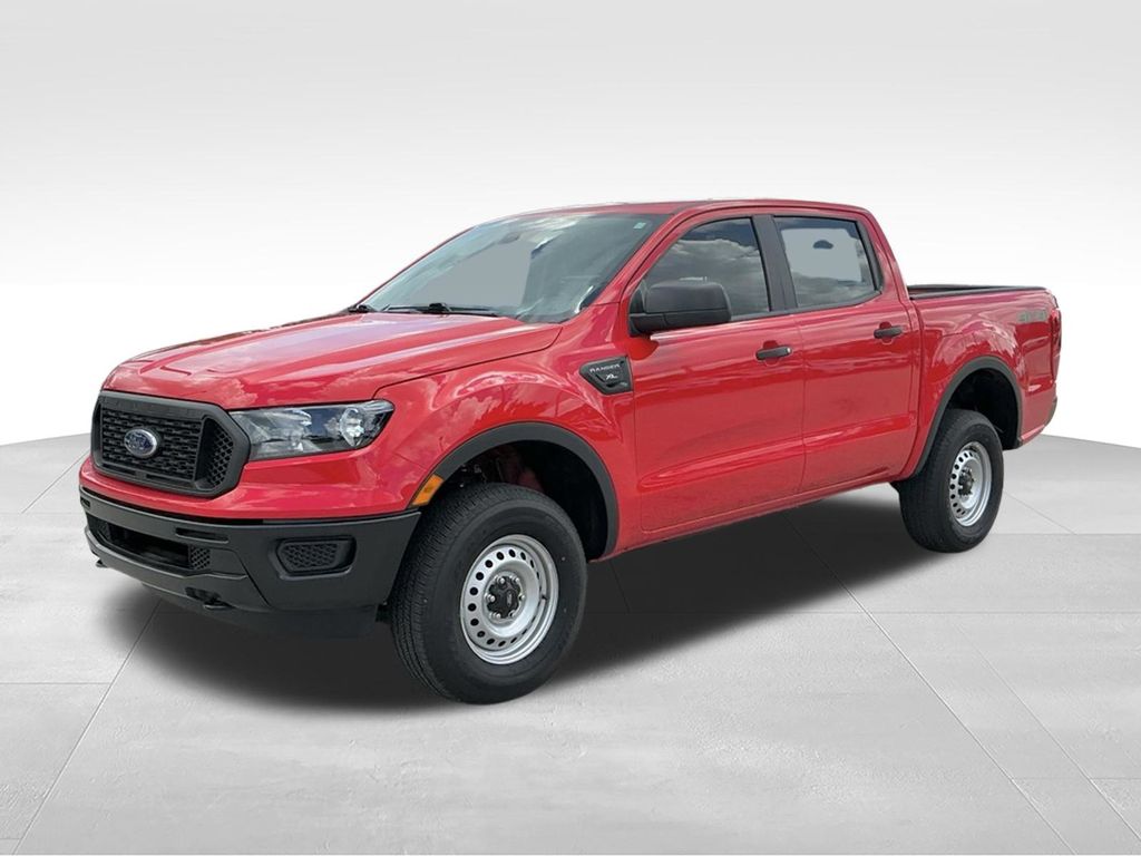 Race Red 2023 Ford Ranger Pickup Truck Four-Wheel Drive Automatic
