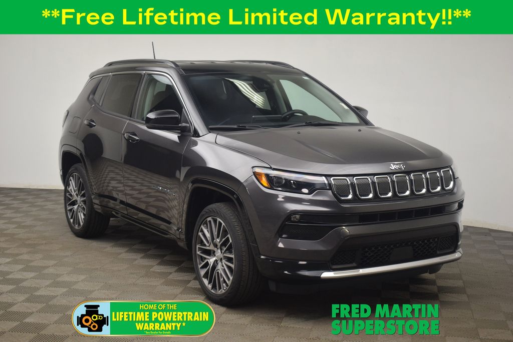 used 2022 Jeep Compass car, priced at $22,700