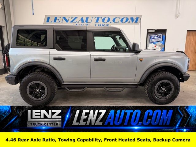 Silver 2021 Ford Bronco SUV / Crossover Four-Wheel Drive Automatic