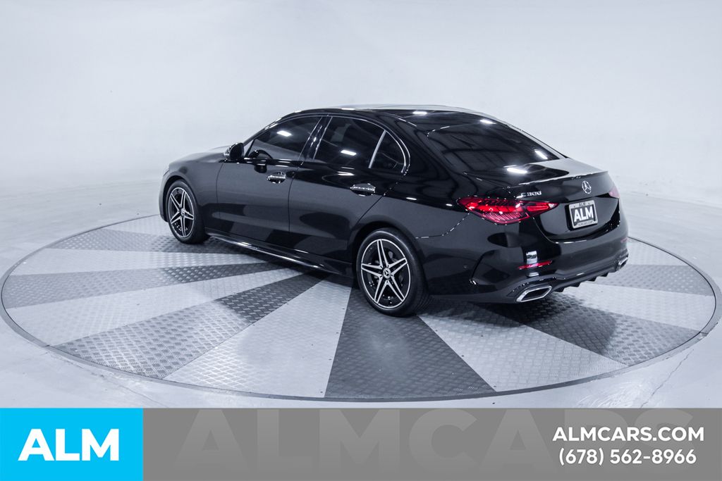 Used 2024 Black Mercedes-Benz C 300 image 8