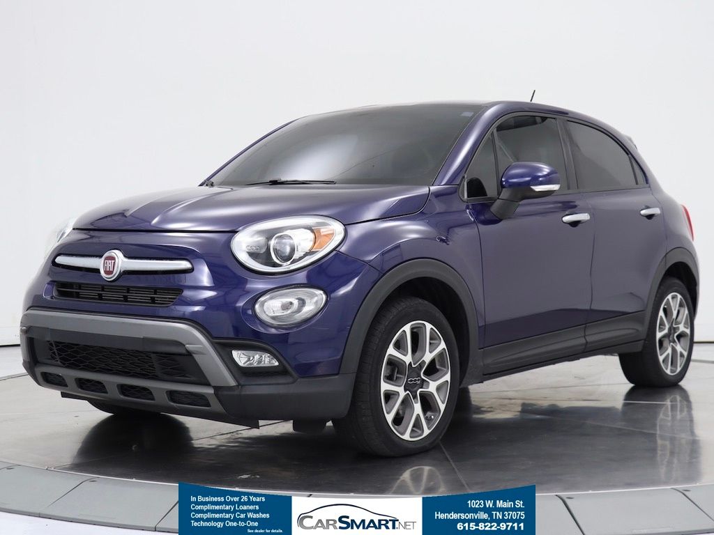 Blu Venezia (Blue Metallic) 2017 FIAT 500X Trekking SUV / Crossover Front-Wheel Drive 9-Speed Automatic
