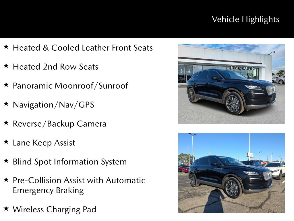 2021 Lincoln Nautilus Reserve