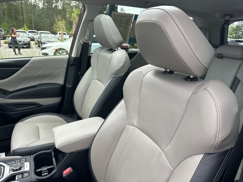 2022 Crimson Red Pearl Subaru Forester Limited AWD SUV