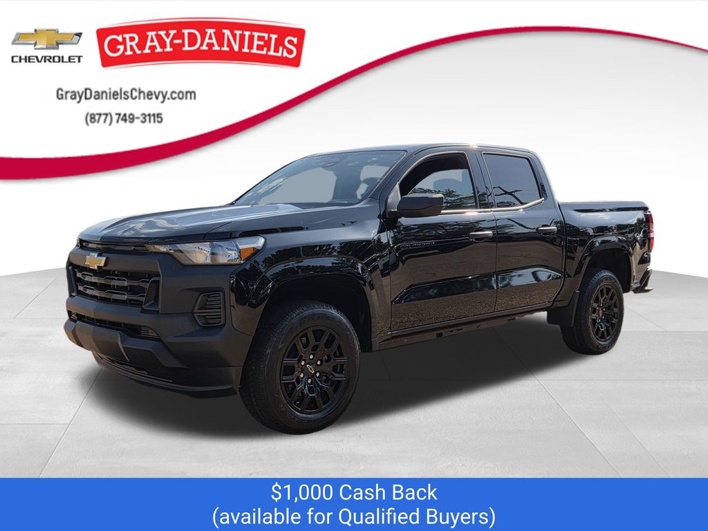 Black 2026 Chevrolet Colorado Pickup Truck 4X2 8-Speed Automatic