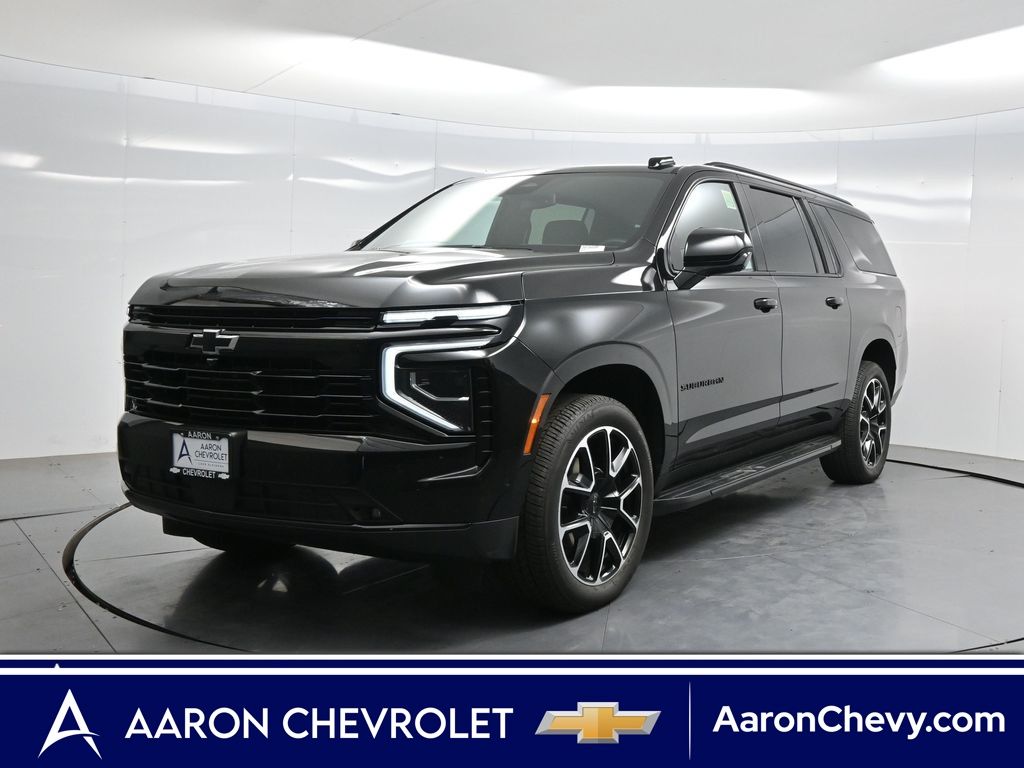 Black 2025 Chevrolet Suburban SUV / Crossover Four-Wheel Drive 