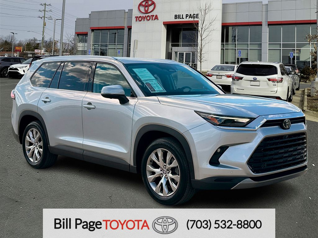 Celestial Silver Metallic 2024 Toyota Grand Highlander SUV / Crossover All-Wheel Drive 8-Speed Automatic