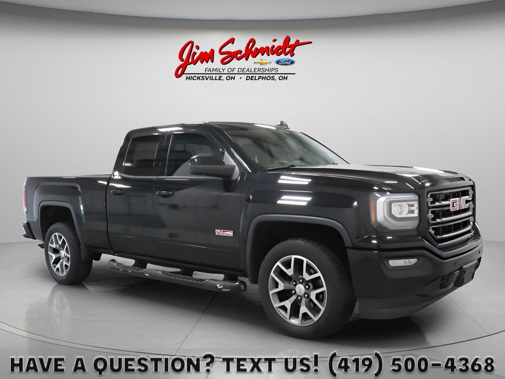 Onyx Black 2017 GMC Sierra 1500 Pickup Truck Four-Wheel Drive 6-Speed Automatic Overdrive