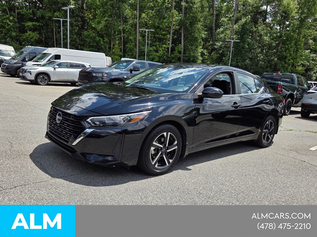 Used 2024 Black Nissan SV image 4