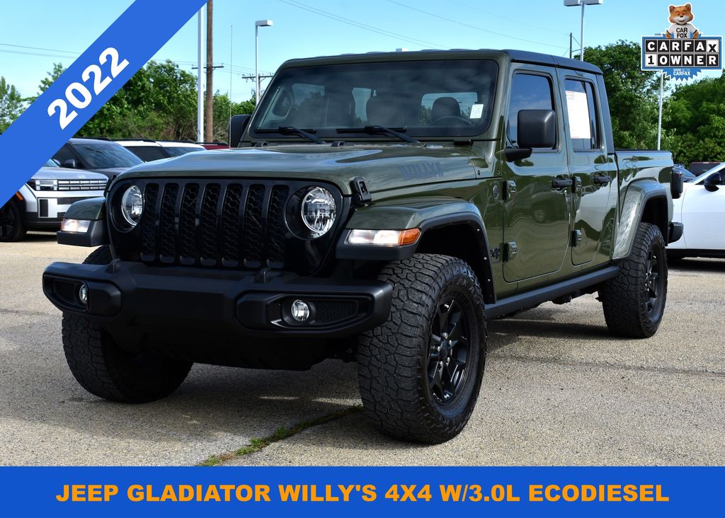 2022 Jeep Gladiator Willys Crew Cab 4WD