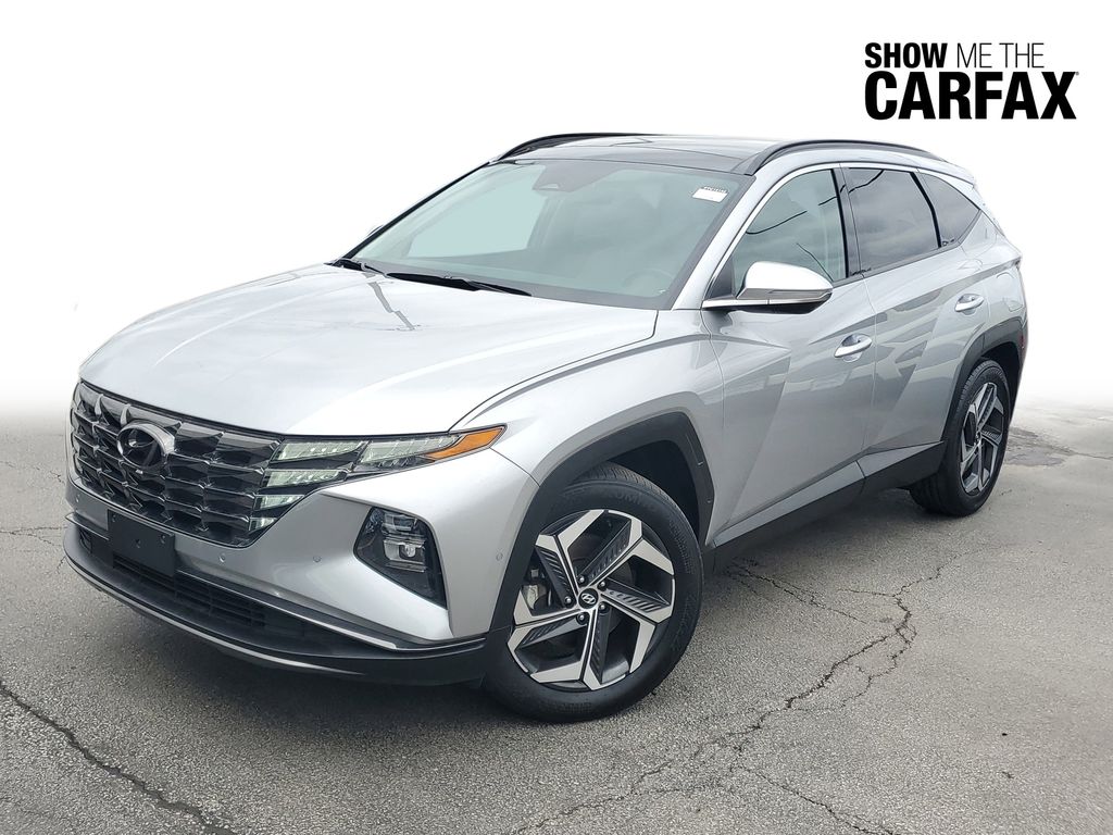 Shimmering Silver 2024 Hyundai Tucson Limited FWD SUV / Crossover Front-Wheel Drive 8-Speed Automatic