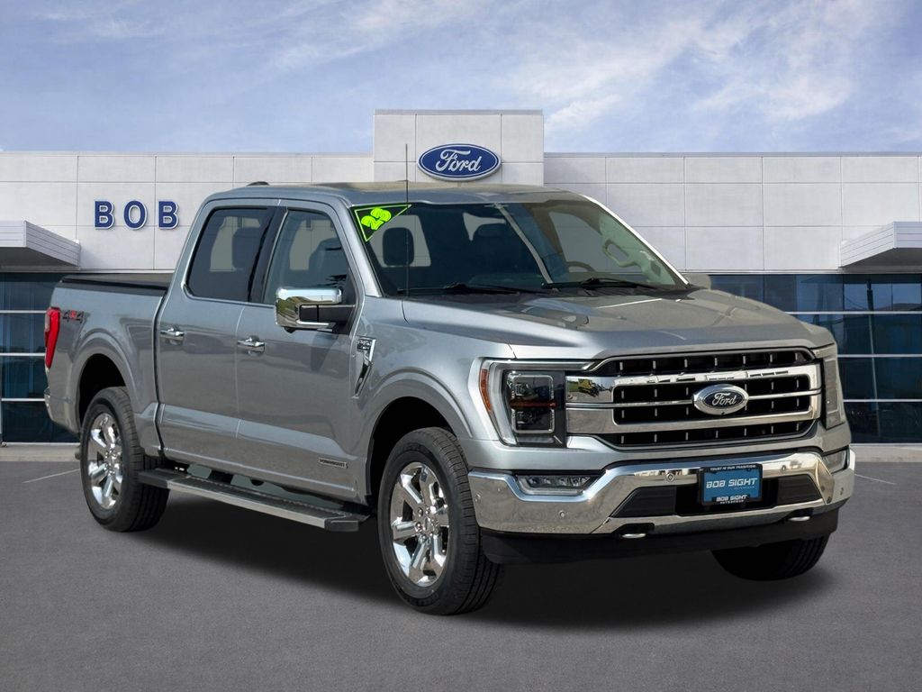 Used 2023 Ford F-150 Lariat with VIN 1FTFW1ED0PFB41748 for sale in Kansas City