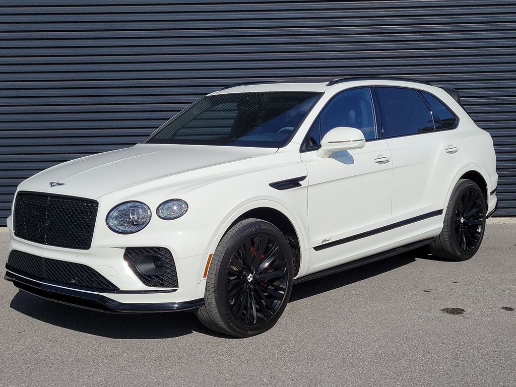 Glacier White 2021 Bentley Bentayga Speed AWD SUV / Crossover All-Wheel Drive 8-Speed Automatic