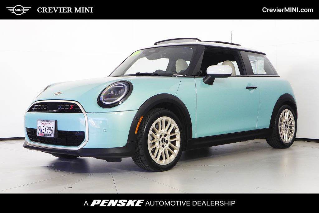 Ocean Wave Green Met 2026 MINI Cooper Hatchback Front-Wheel Drive 7-Speed Automatic