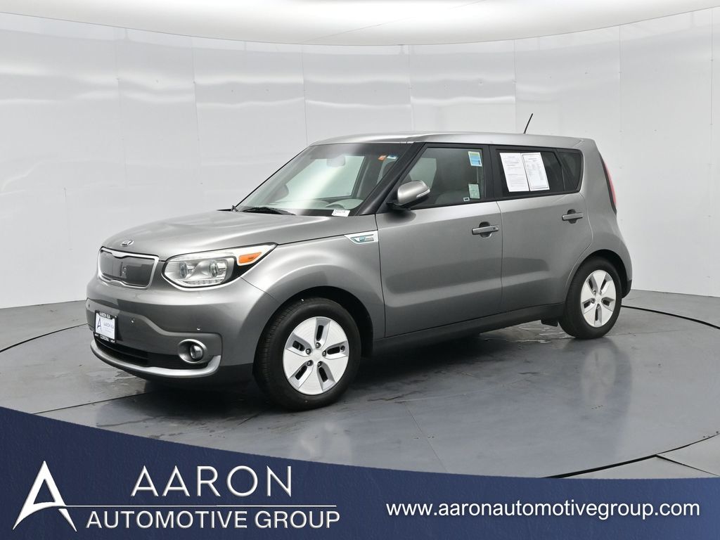 Titanium Gray Metallic 2016 Kia Soul EV Wagon Front-Wheel Drive 1-Speed Automatic